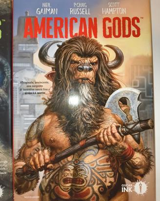 AMERICAN GODS COMPLETA GAIMAN RUSSELL HAMPTON