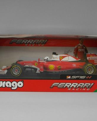 Ferrari SF16-H #7 (2016) Sebastian Vettel Bburago