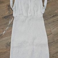 Vestito vestitino Bershka bianco taglia M 28