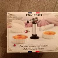Bruciatore per crème brulé o per diversi piatti 