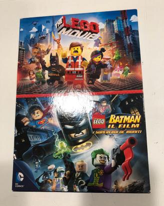 2 DVD LEGO: LEGO MOVIE E BATMAN IL FILM