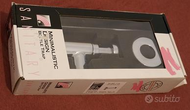 Sifone Robor 460 1"1/4 ottone cromato Minimalistic