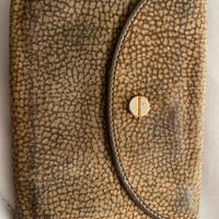 Portafogli vintage tapiro vitello usato Borbonese