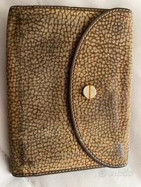 Portafogli vintage tapiro vitello usato Borbonese