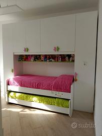 Cameretta a ponte Colombini bianca