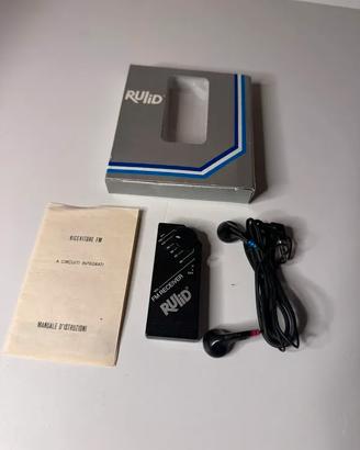 Ricevitore Rulid Palito FM mod. Tascabile '80-'90