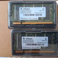 RAM DDR 2X256MB 333 CL 2.5 Infineon