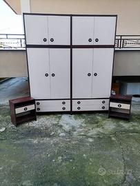 Armadio con comodini