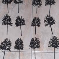 12 alberi modellismo 1:35