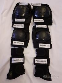 set completo protezioni per Rollerblade bambino
