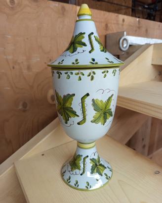 vaso in ceramica di Faenza 