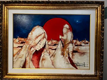 Mario Pinizzotto olio su tela