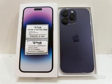 iPhone 14 Pro Max 128GB pari nuovo promo