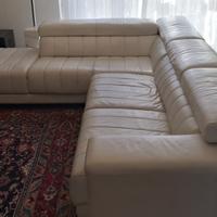 Divano in pelle Lops