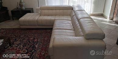 Divano in pelle Lops