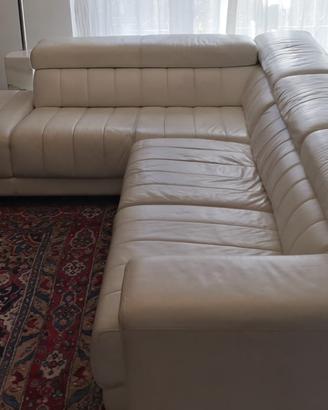 Divano in pelle Lops