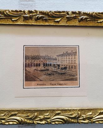 QUADRO CON STAMPA DI SORESINA FINE 800
