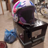 Casco jet sparco