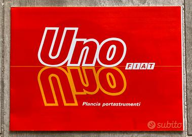 Depliant plancia Fiat Uno