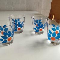 Bicchieri Parmalat blu 