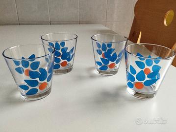 Bicchieri Parmalat blu 