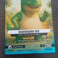 Carta Boomerauro Rex  no PROMO Braintor