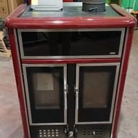 Stufa a legna e pellet Dual Klover