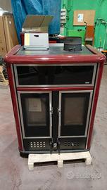 Stufa a legna e pellet Dual Klover