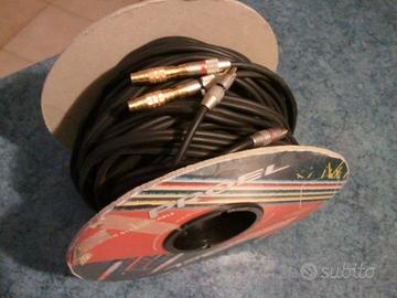 Cavo audio Proel terminati professionali 26 mt