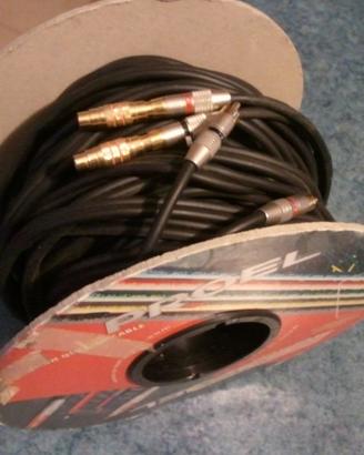 Cavo audio Proel terminati professionali 26 mt