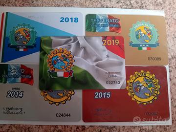 vespa club Italia tessere
