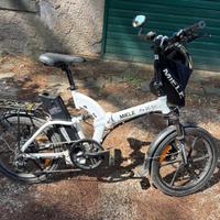 Bicicletta pedalata assistita pieghevole Miele