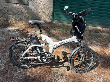 Bicicletta pedalata assistita pieghevole Miele
