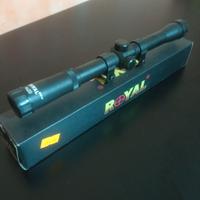 binocolo 4 x 20 con attacco x slitta da 11 