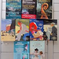 9 romanzi bestseller anche singoli-valore 179 euro