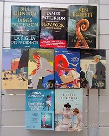 9 romanzi bestseller anche singoli-valore 179 euro