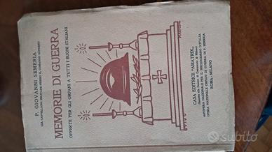 memorie di guerra, anni venti, con tanto di rariss