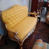 Divano stile italiano borbonico inizio 800