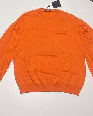 Maglione arancione Massimo Dutti