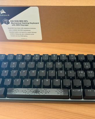 Tastiera 60% corsair gaming