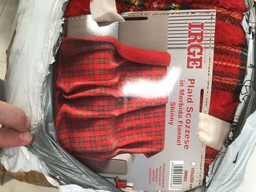 Plaid Coperta Pile Misura 155x200 cm calda morbida