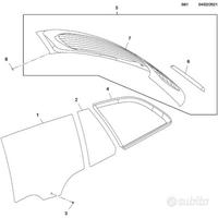 LUNOTTO VETRO PRIVACY PER OPEL INSIGNA 13329330
