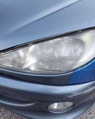 Proiettore sinistro PEUGEOT 206 del 2007