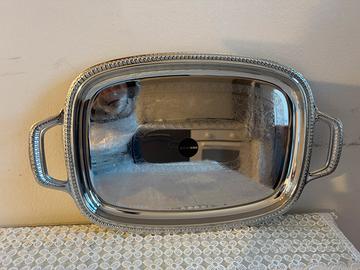 Alessi vassoio acciaio