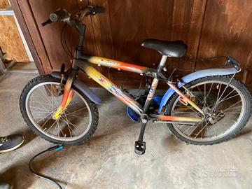 Mountain bike bambino 6 a 9 anni 20 pollici