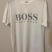 T-shirt bianca uomo Hugo Boss