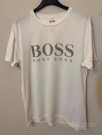 T-shirt bianca uomo Hugo Boss