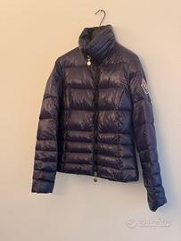Piumino Moncler Donna Viola Lucido Taglia 3