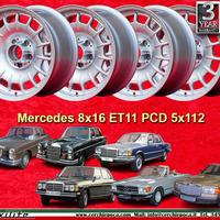 4 pz cerchi Mercedes Barock 8x16 ET11 5x112