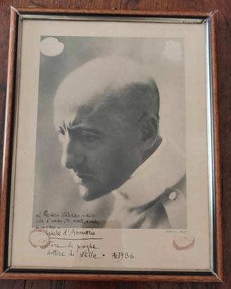 Quadro Originale Gabriele D'Annunzio